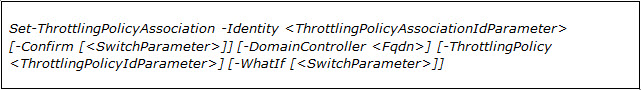 set-throttling-policy