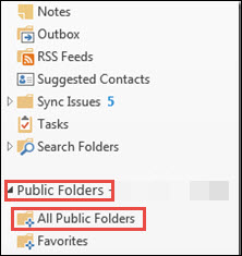 all public folder (shared calendar exchange 2010)