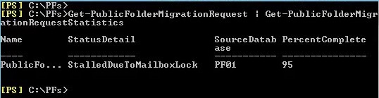 get public folder migration request - public folder migration