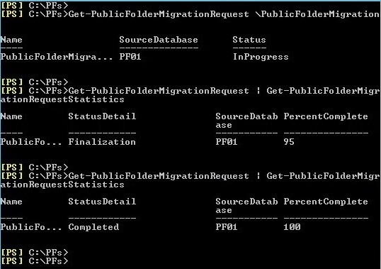 get public folder migration request - public folder migration
