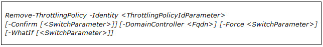 remove-throttlingpolicy