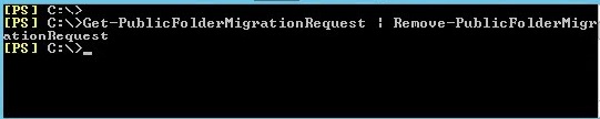 get public folder migration request - public folder migration