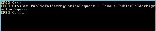 get public folder migration request - public folder migration