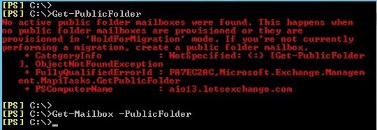 get public folder - public folder migration