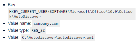 autodiscover in exchange 2016