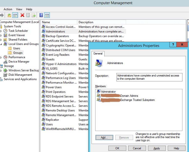 Configure Witness Server in Exchange 2016