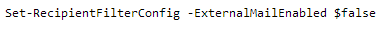 Disable for external results